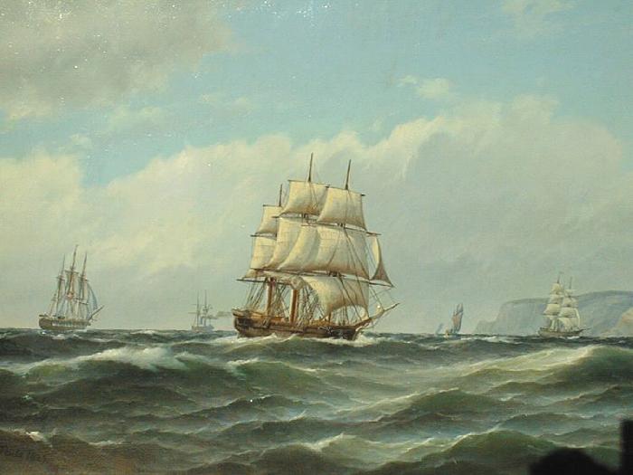 Carl Bille Shipping off the Norwegian Coast